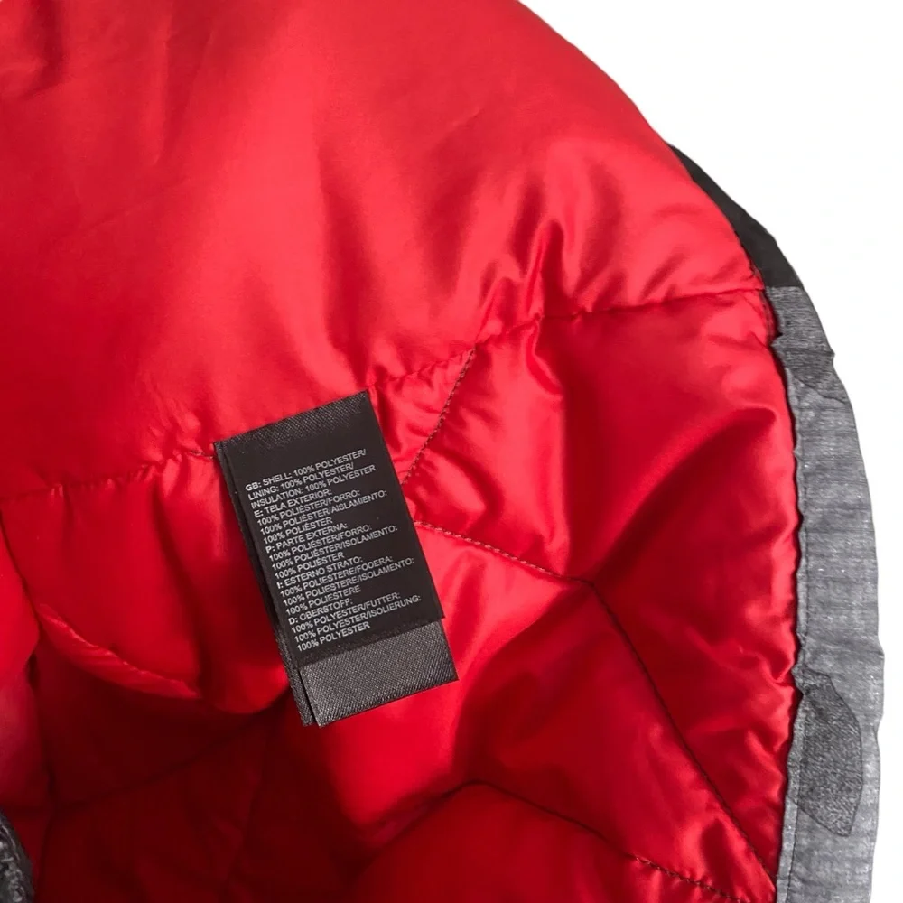 NWT The North Face Skagit Graphite Gray Camo Puffer Quilted Jacket Mens Large - Picture 6 of 7